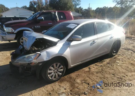 2014 Nissan Sentra Fe+ S/Fe+ Sv/S/Sl/Sr/Sv z USA, uszkodzony, nr VIN 3N1AB7AP7EYC14182